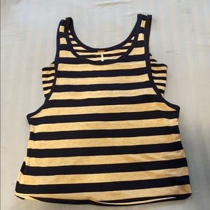 Soft striped tank top